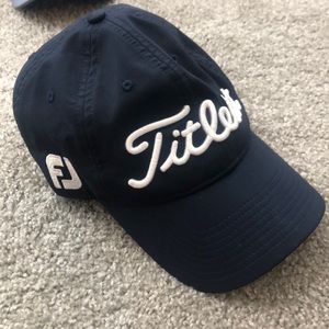 Titleist Navy Baseball Golf Cap